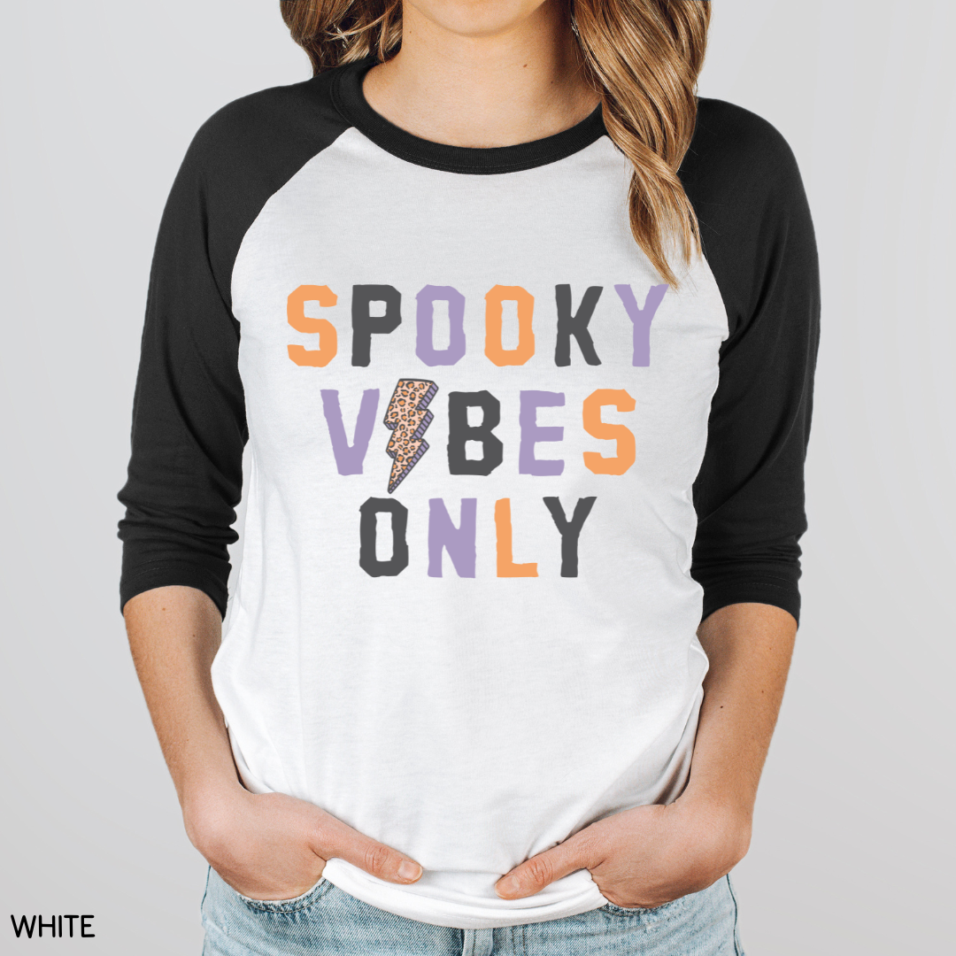 Halloween - Adult Tee - Spooky Vibes Only