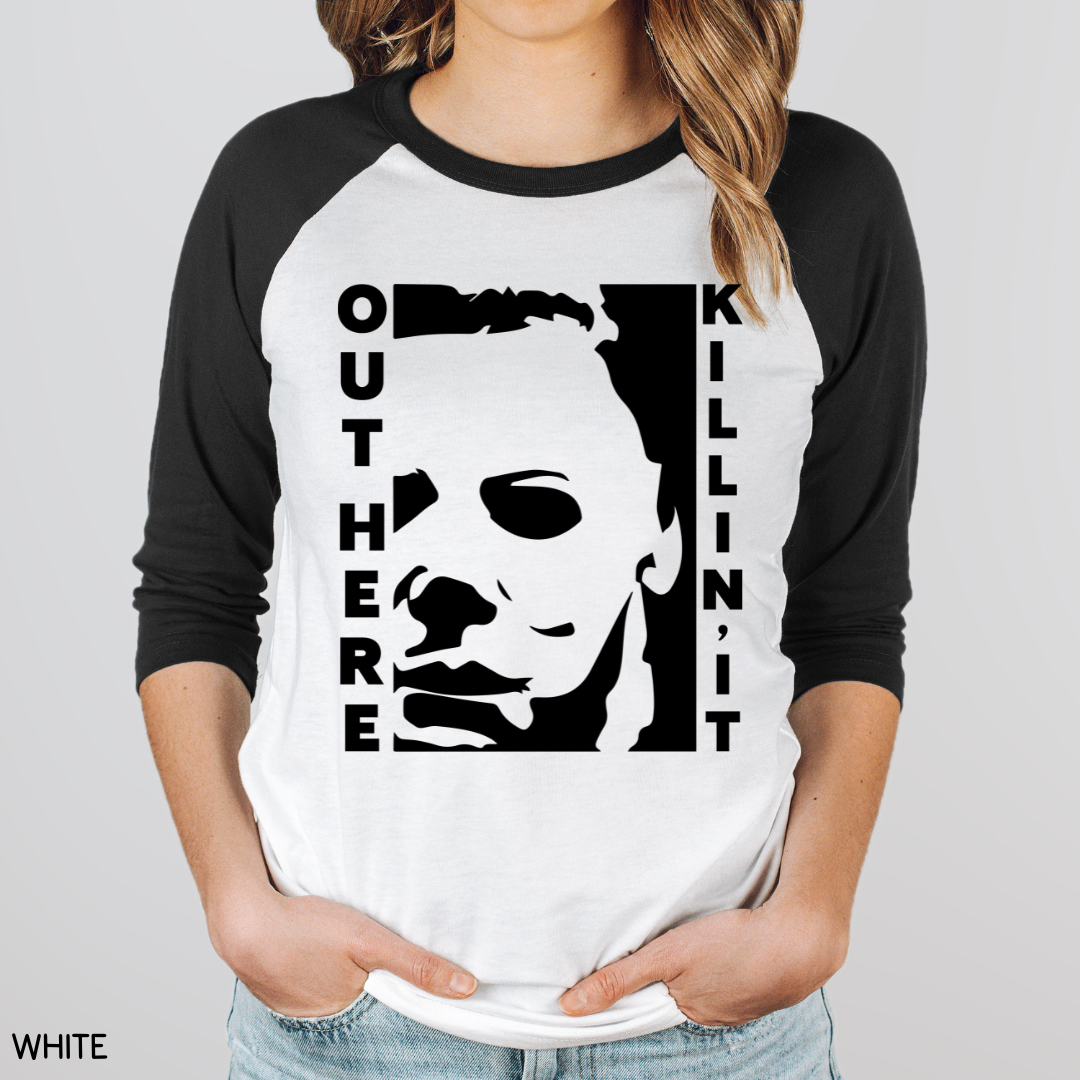 Halloween - Adult Tee - Out Here Killin' It