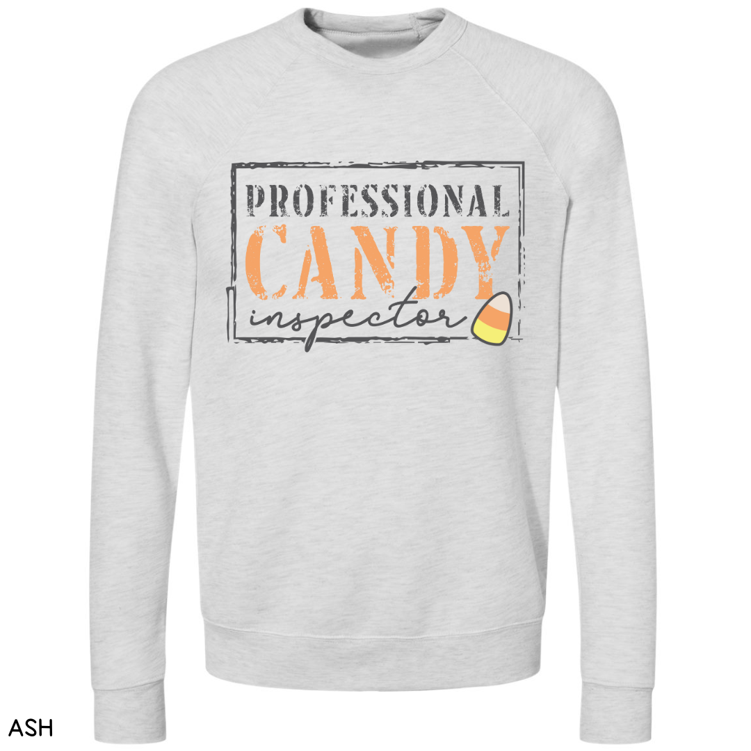 Halloween - Sweatshirt - Candy Inspector