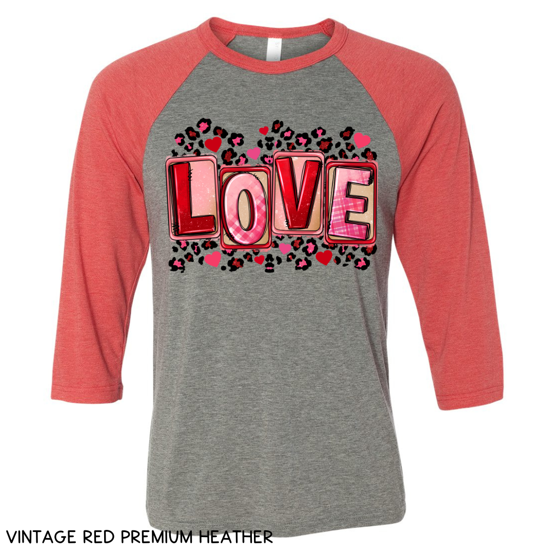 Valentines - Love Leopard - Unisex Adult Tee