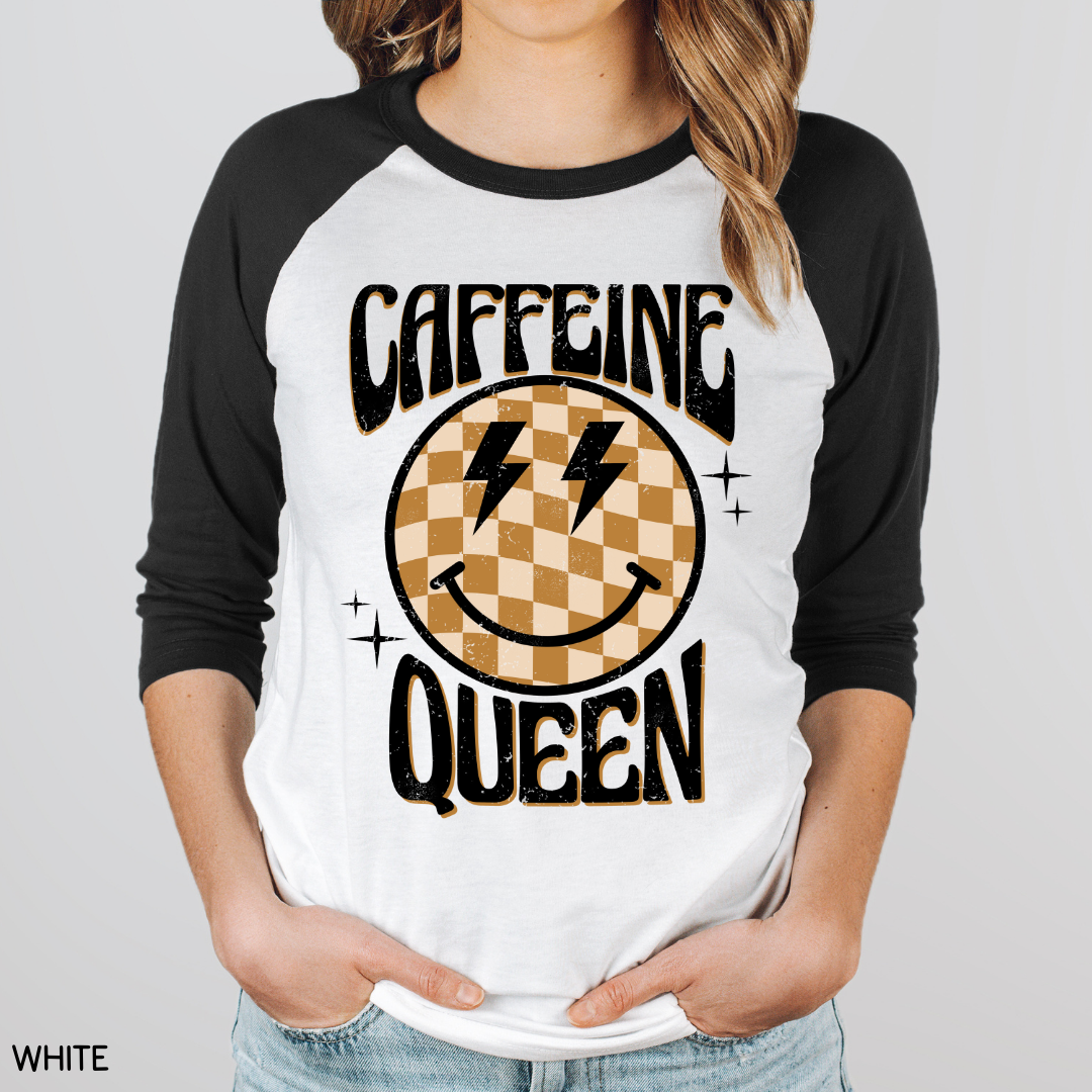 Caffeine Queen - Adult Unisex Tee