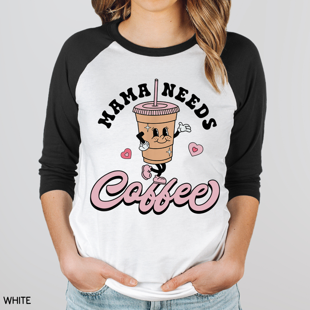 Mama Needs Coffee - Adult Unisex Tee