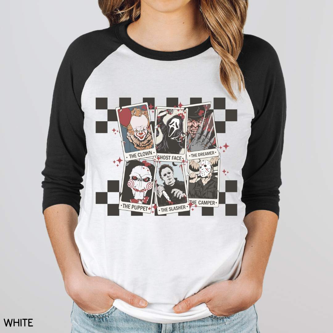 Halloween - Adult Tee - Villian Cards