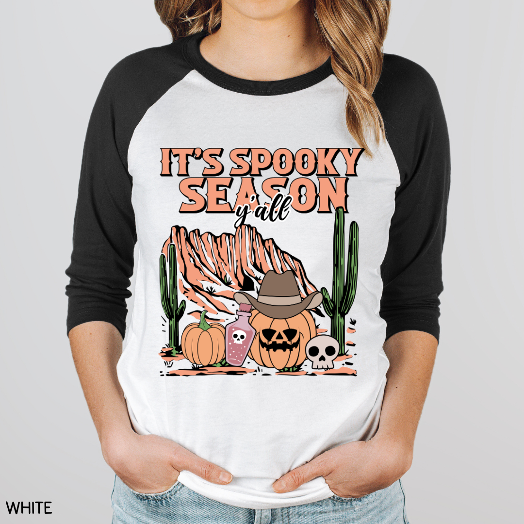 Halloween - Adult Tee - It's Spooky Season Y'all