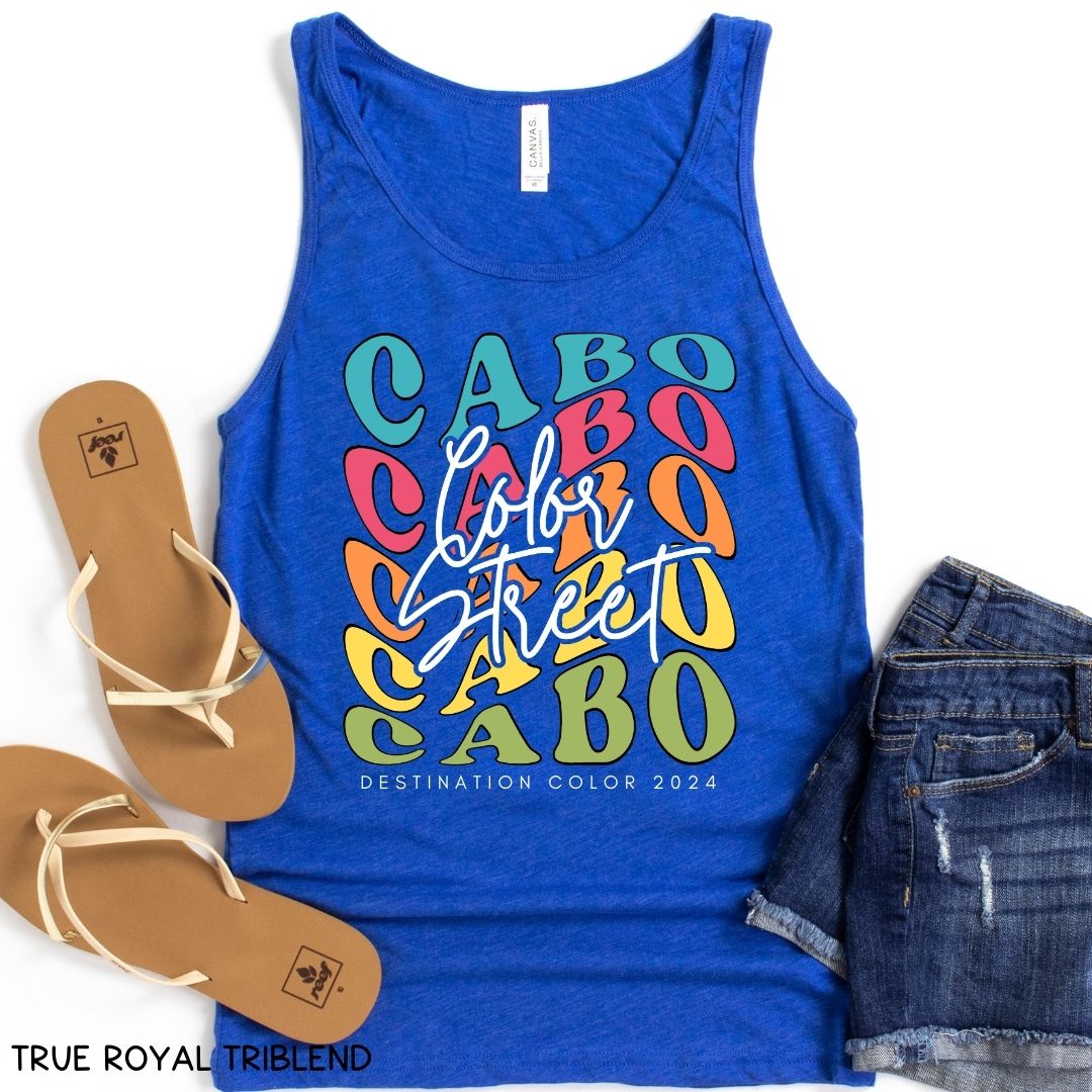 Cabo - Wavy - Unisex Adult Tank