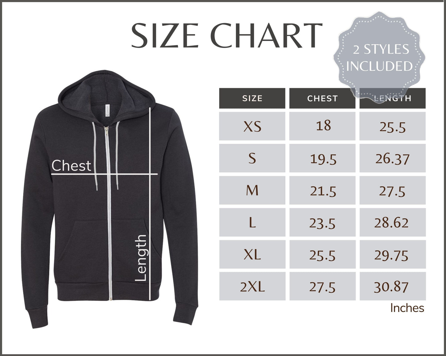 Team Rise - Unisex Adult Zip Up Hoodie