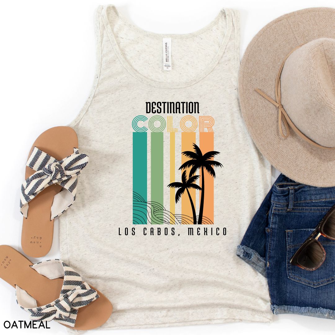 Cabo - Color Bars - Unisex Adult Tank