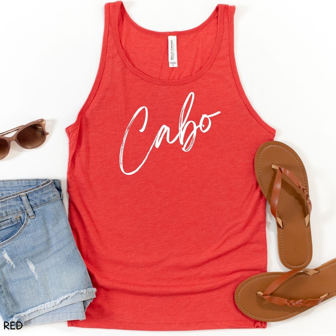 Cabo - Script - Unisex Adult Tank