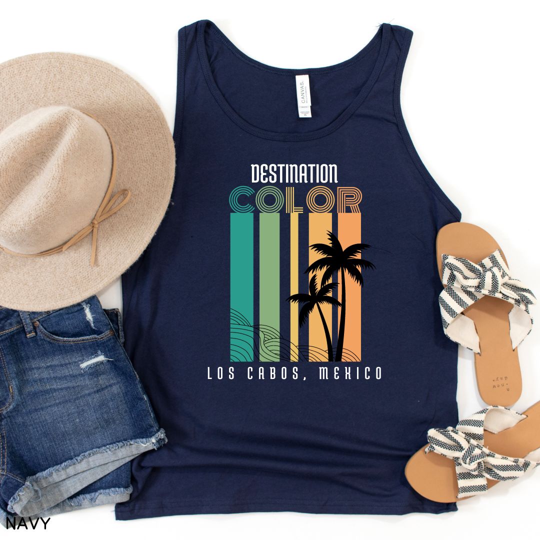 Cabo - Color Bars - Unisex Adult Tank