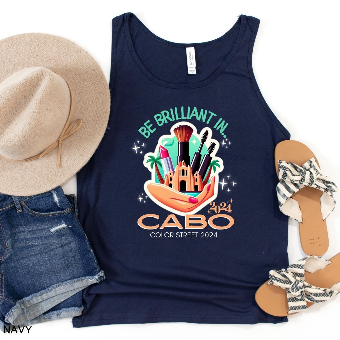 Cabo - Be Brilliant in Cabo - Unisex Adult Tank