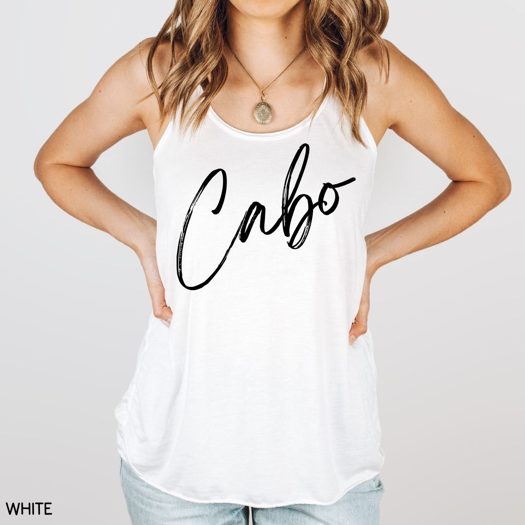 Cabo - Script - Women's Flowy Tank