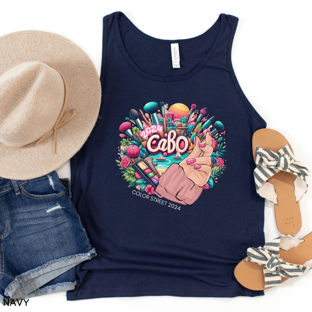 Cabo - Floral - Unisex Adult Tank