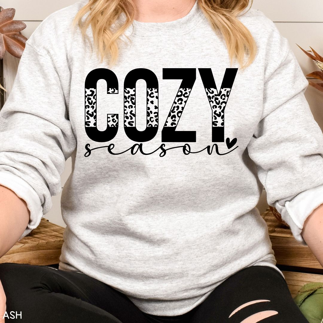 Cozy Season - Unisex Crewneck Sweatshirt (No Hood)