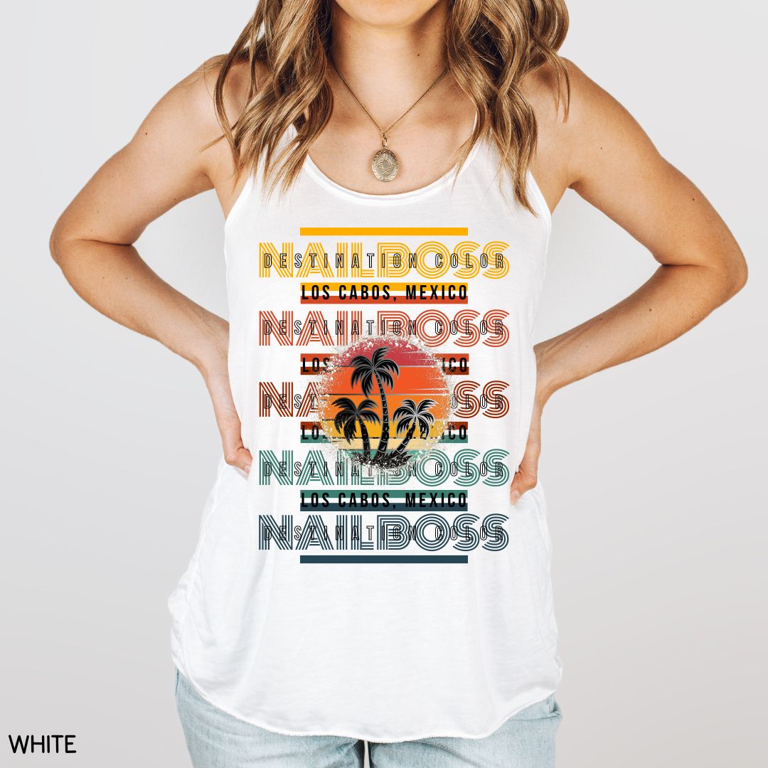 Cabo - NailBoss - Women's Flowy Tank