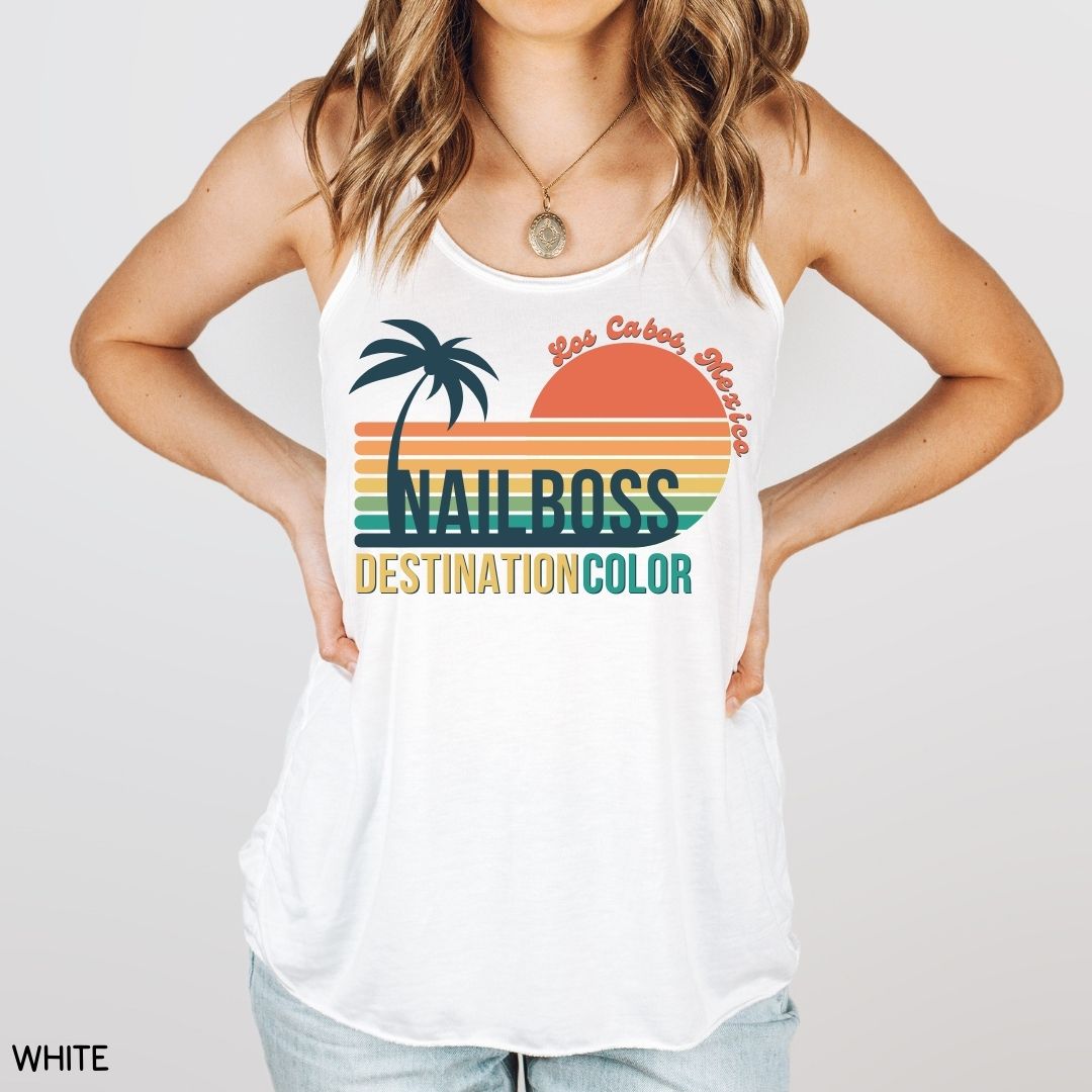 Cabo - Nailboss Sun - Women's Flowy Tank