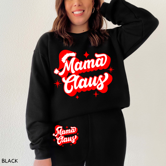 Christmas - Mama Claus Vintage - Adult Sweatshirt