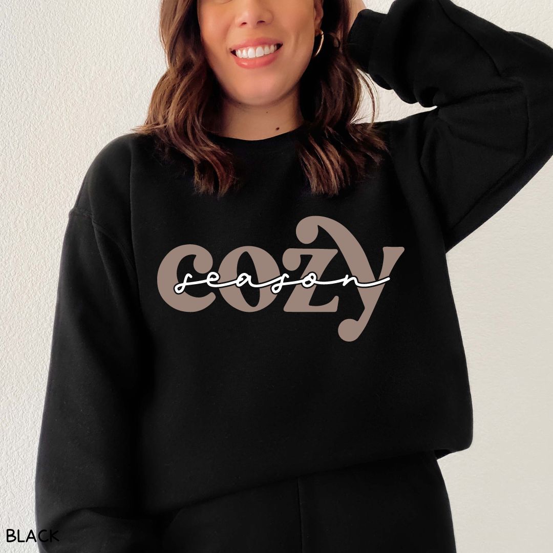 Fall - Cozy Season - Unisex Crewneck Sweatshirt (No Hood)