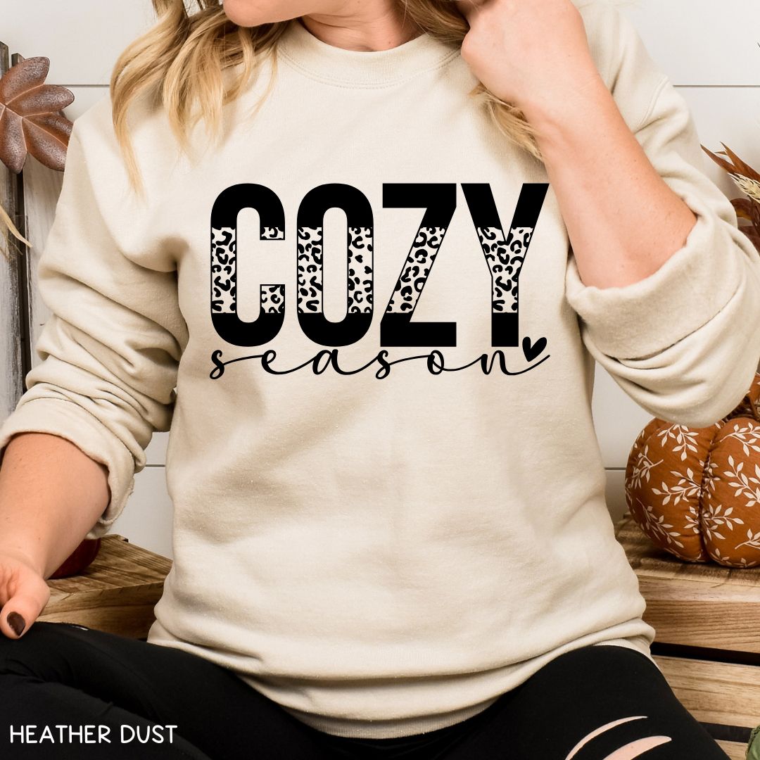 Cozy Season - Unisex Crewneck Sweatshirt (No Hood)