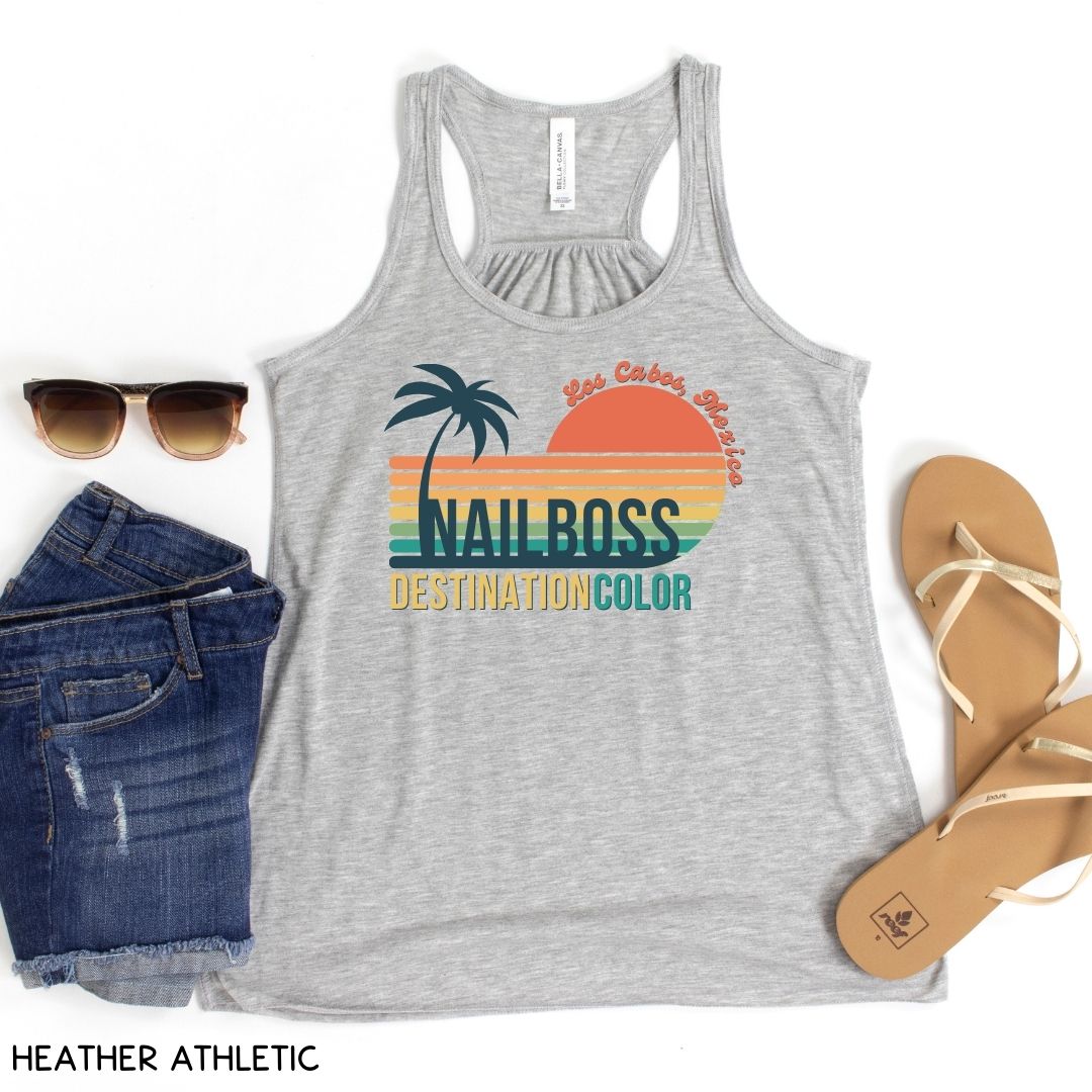 Cabo - Nailboss Sun - Women's Flowy Tank