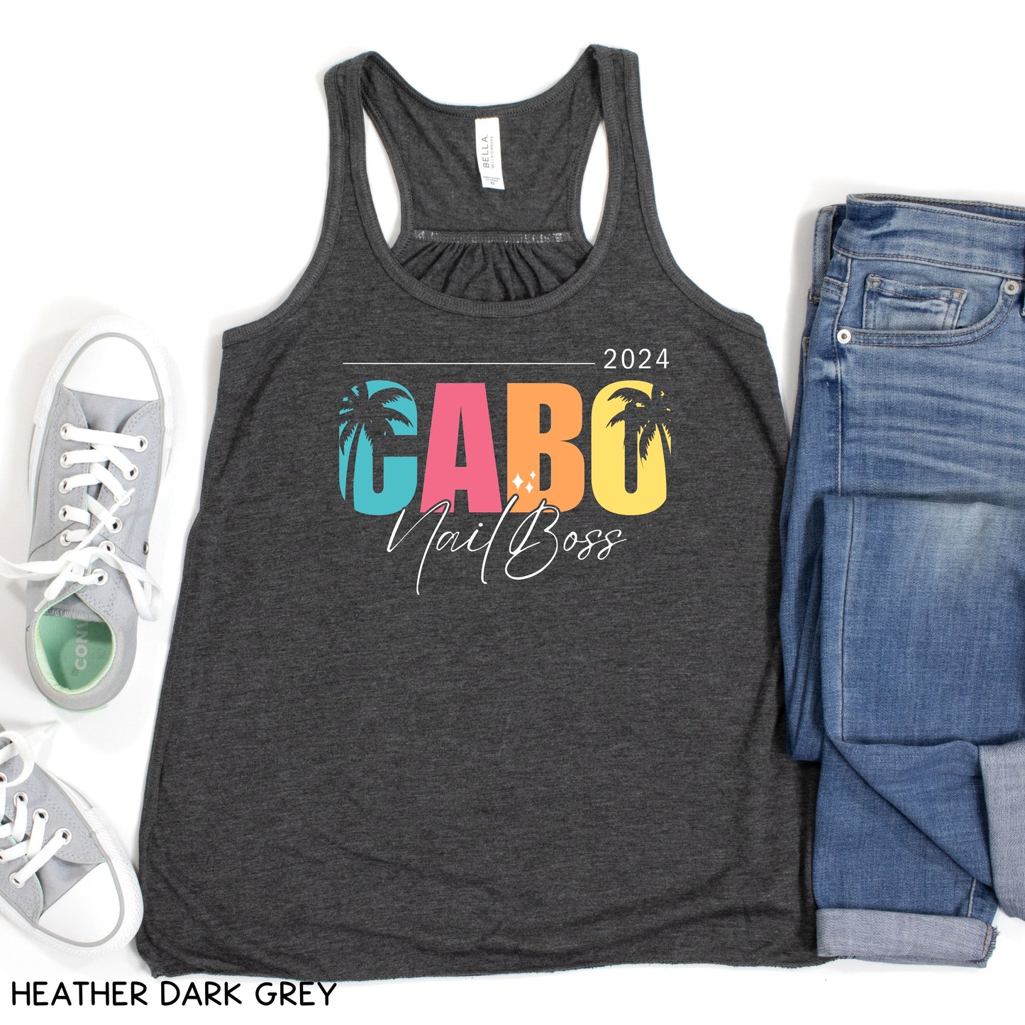 Cabo - Sparkle NailBoss - Women's Flowy Tank