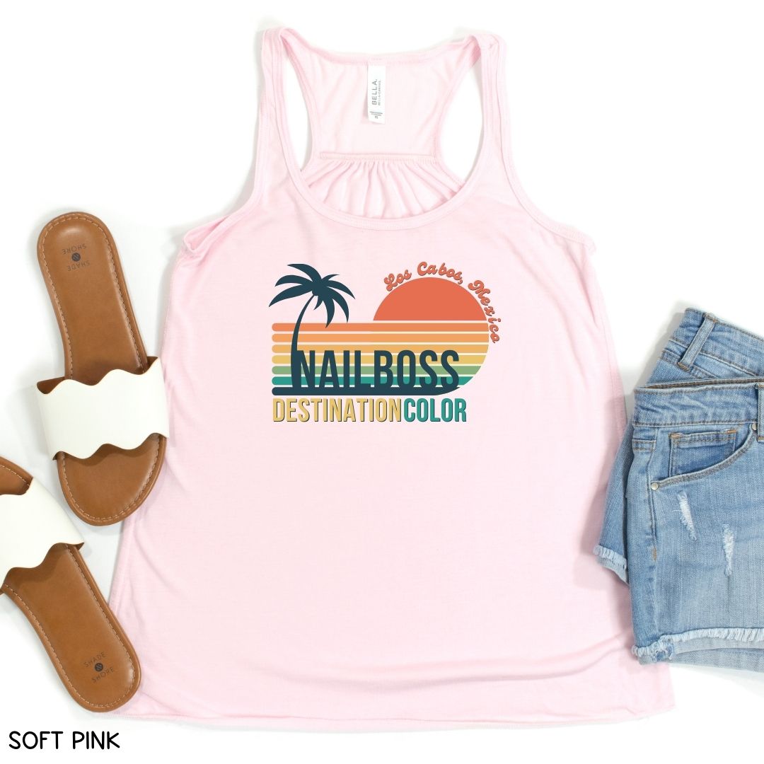 Cabo - Nailboss Sun - Women's Flowy Tank