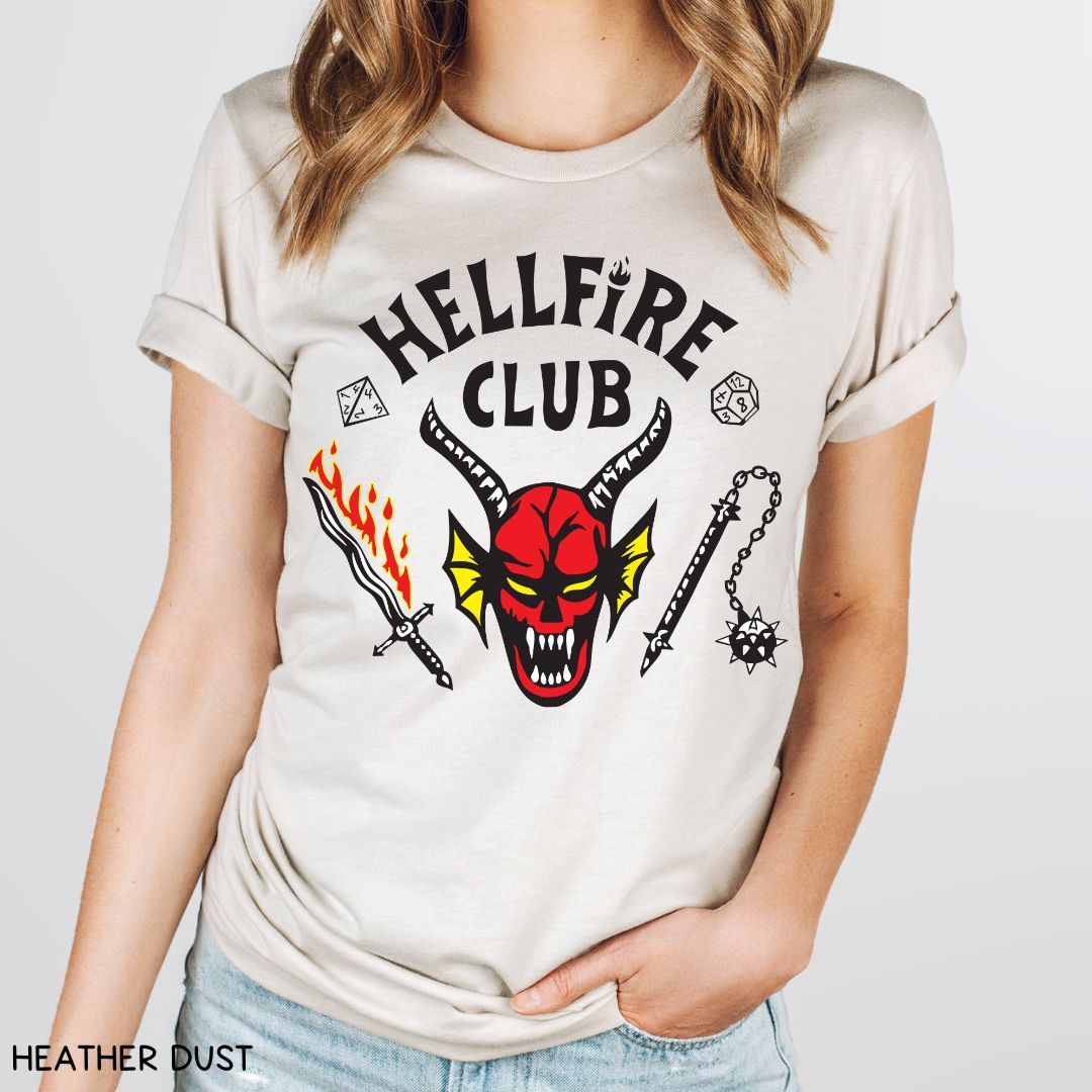 Stranger Things - Hellfire Club - Unisex Adult Tee