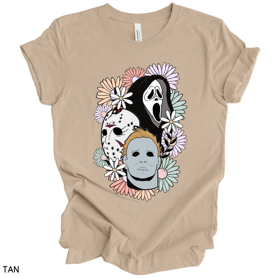 Halloween - Adult Tee - Floral Villian