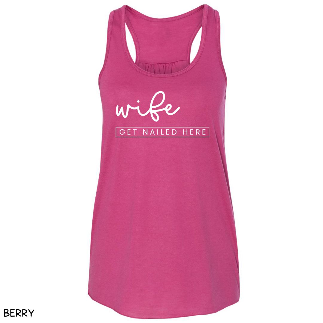 Cabo - Wife Get Nailed Here - Women's Flowy Tank