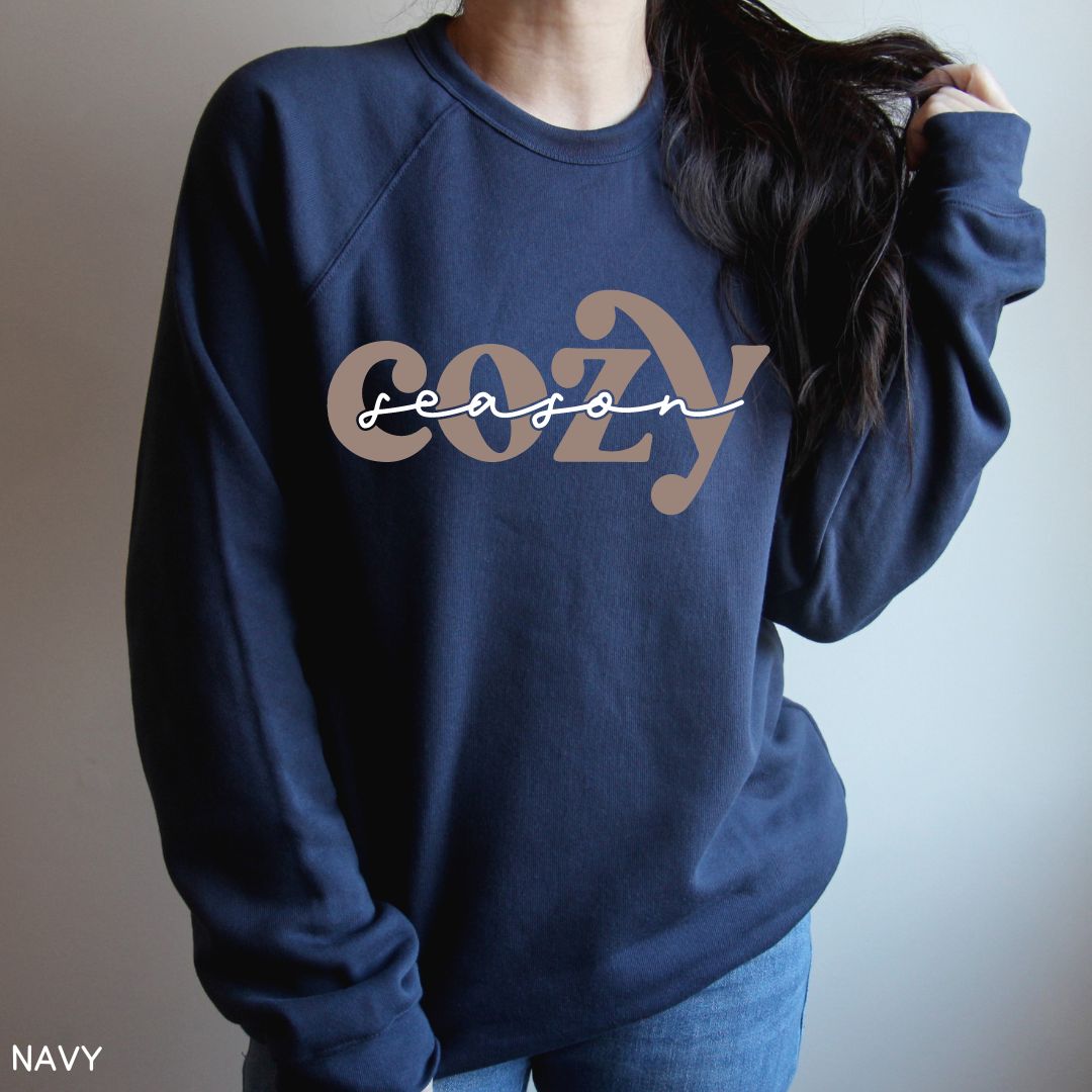 Fall - Cozy Season - Unisex Crewneck Sweatshirt (No Hood)