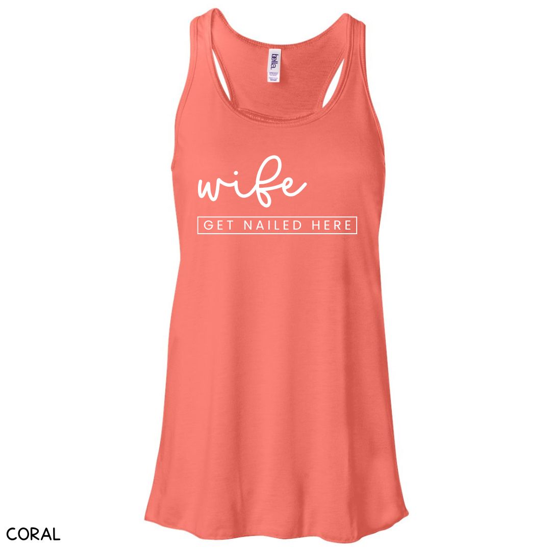 Cabo - Wife Get Nailed Here - Women's Flowy Tank