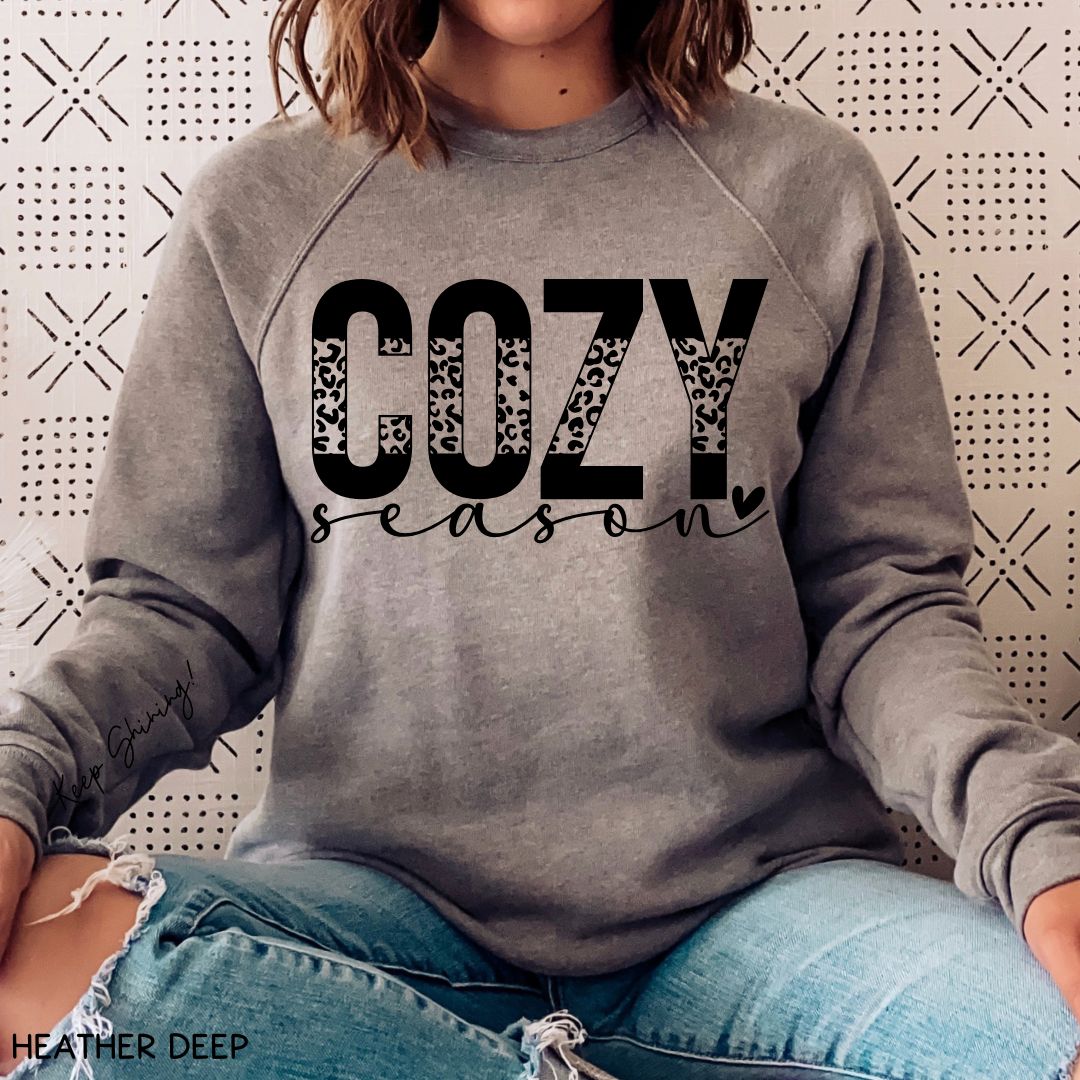 Cozy Season - Unisex Crewneck Sweatshirt (No Hood)