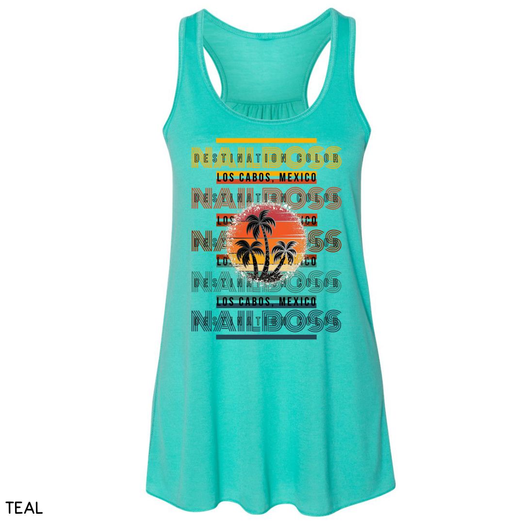 Cabo - NailBoss - Women's Flowy Tank