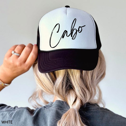 Cabo - Script - Retro Trucker Hat