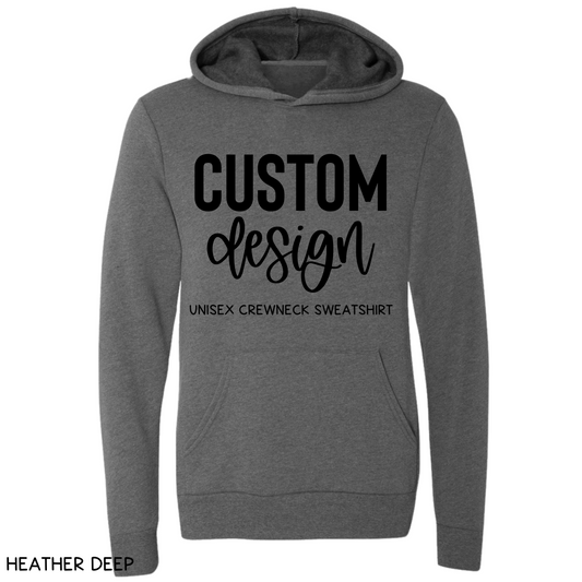 Custom Design - Adult Unisex Hoodie