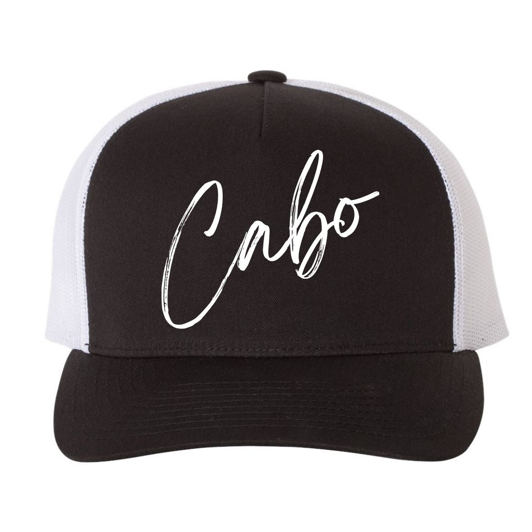 Cabo - Script - Retro Trucker Hat