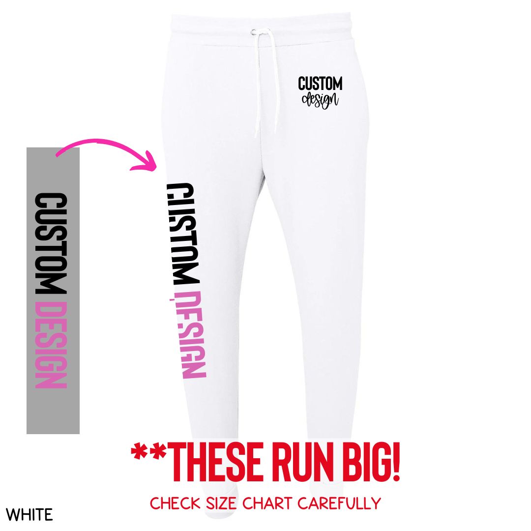 Custom Design - Adult Jogger Sweatpants