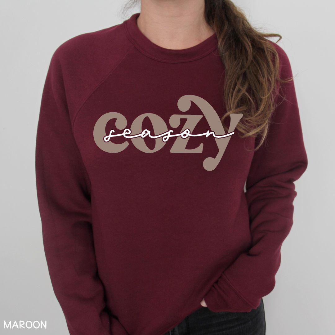 Fall - Cozy Season - Unisex Crewneck Sweatshirt (No Hood)