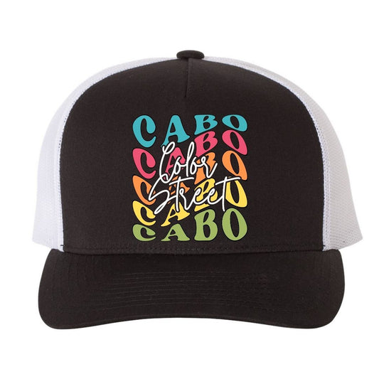 Cabo - Wavy - Retro Trucker Hat