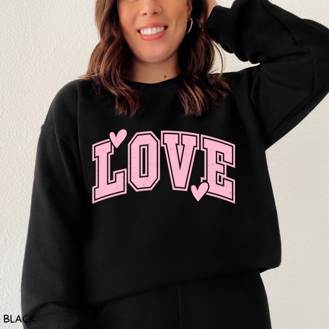 Love Varsity - Unisex Crewneck Sweatshirt (No Hood)