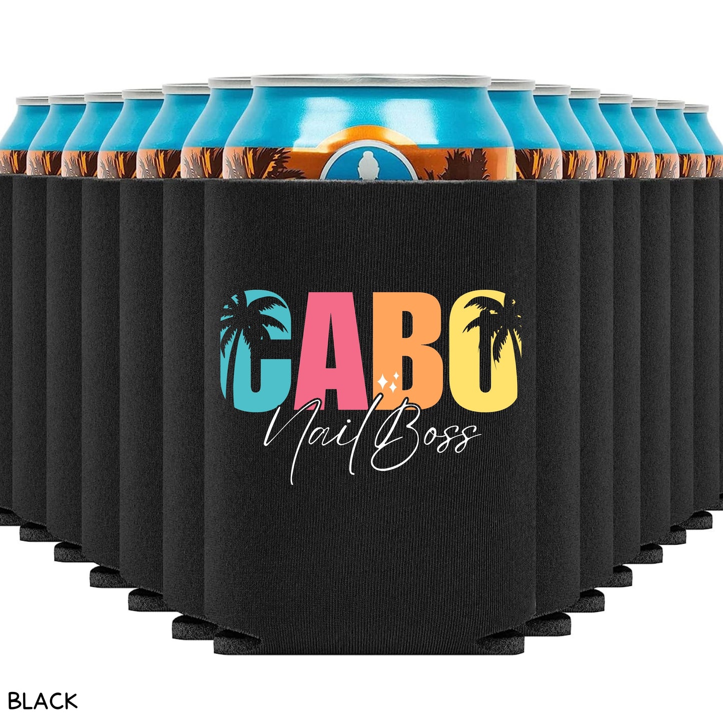 Cabo - Sparkle NailBoss  - Koozie