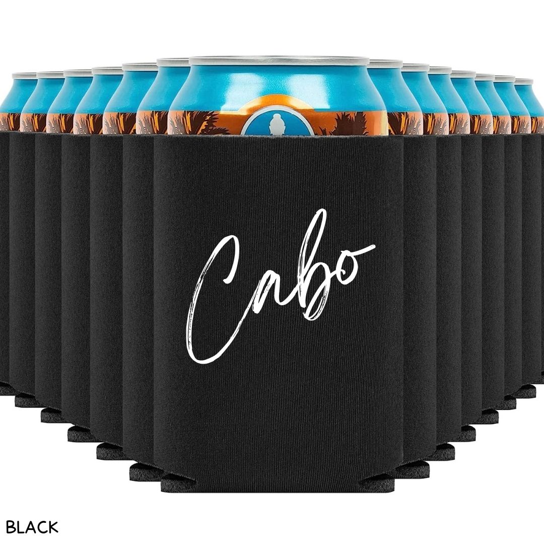 Cabo - Script - Koozie