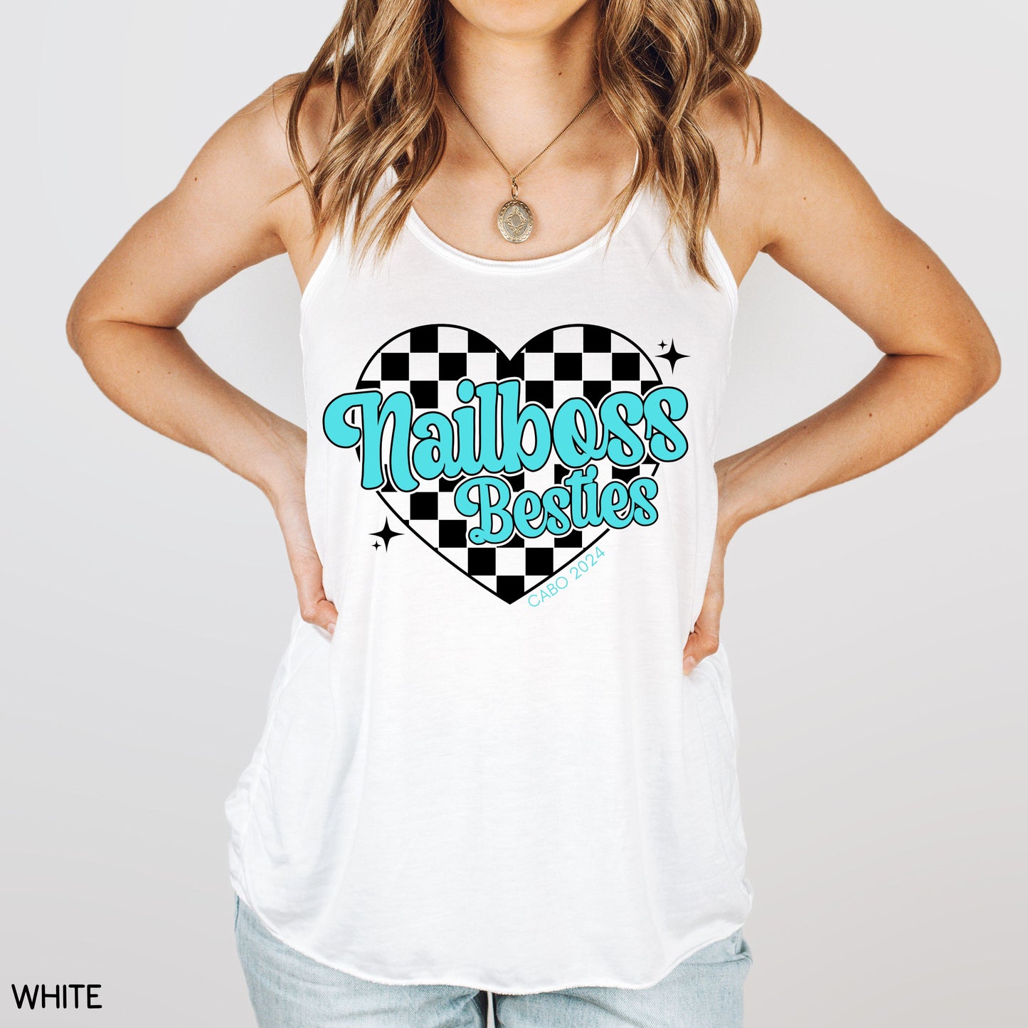 Cabo - NailBoss Besties - Women's Flowy Tank