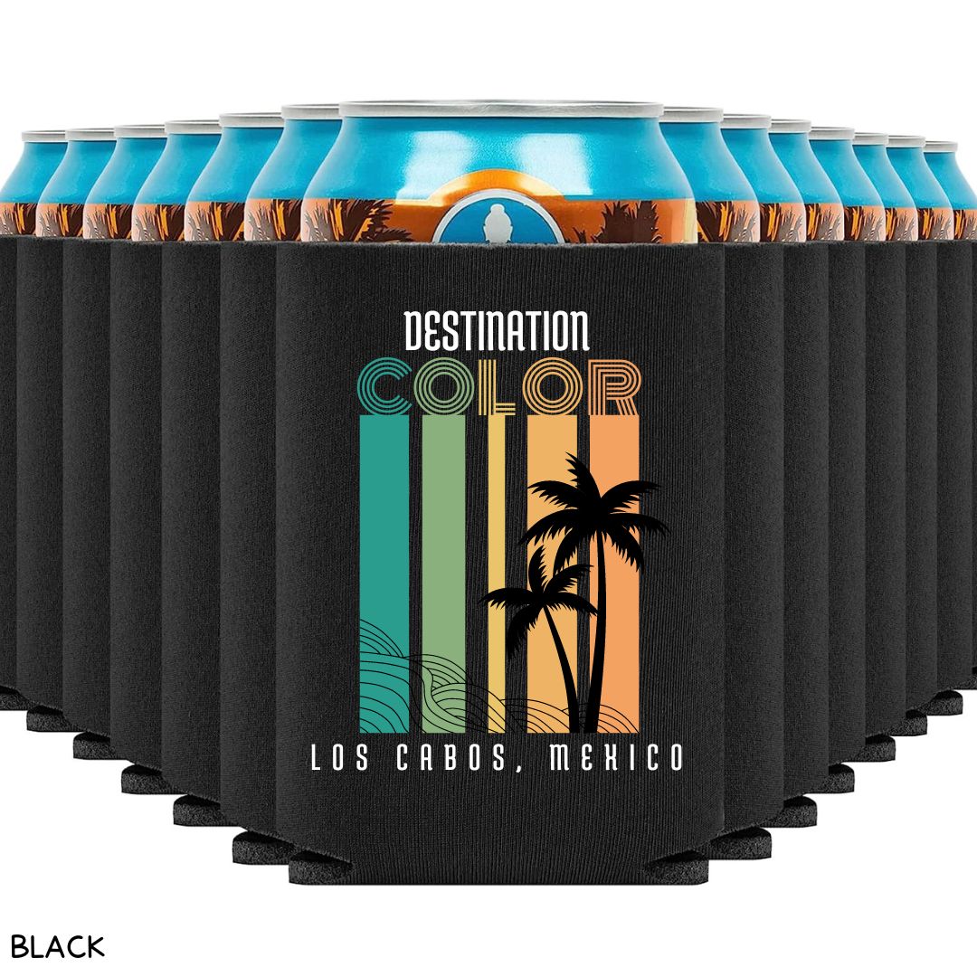 Cabo - Color Bars - Koozie