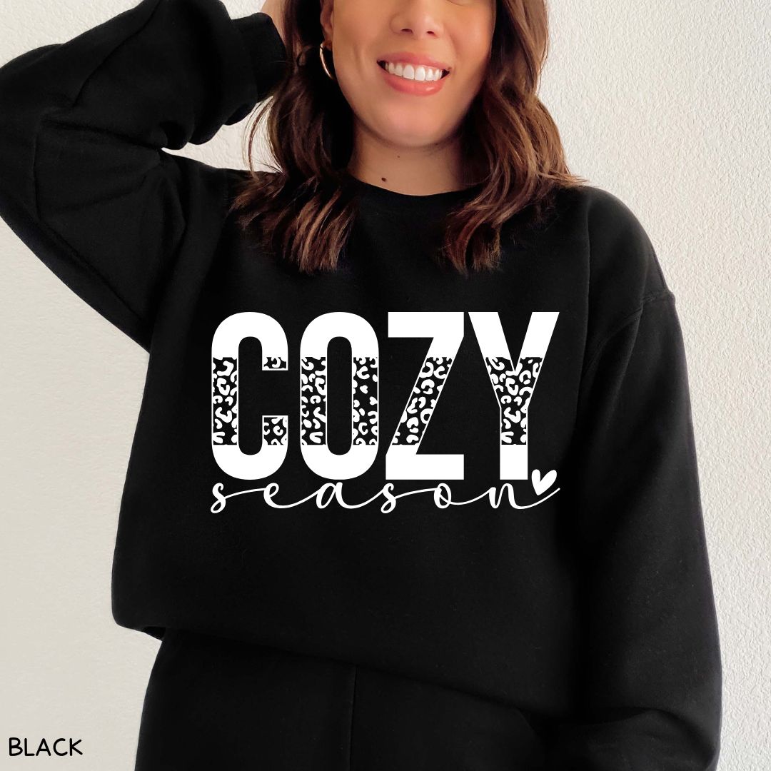 Cozy Season - Unisex Crewneck Sweatshirt (No Hood)