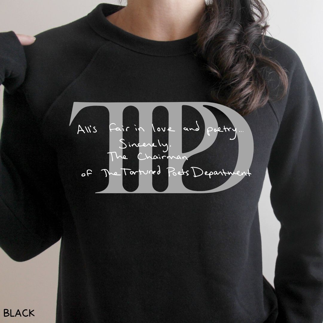 Swiftie - TTPD - Unisex Crewneck Sweatshirt (No Hood)