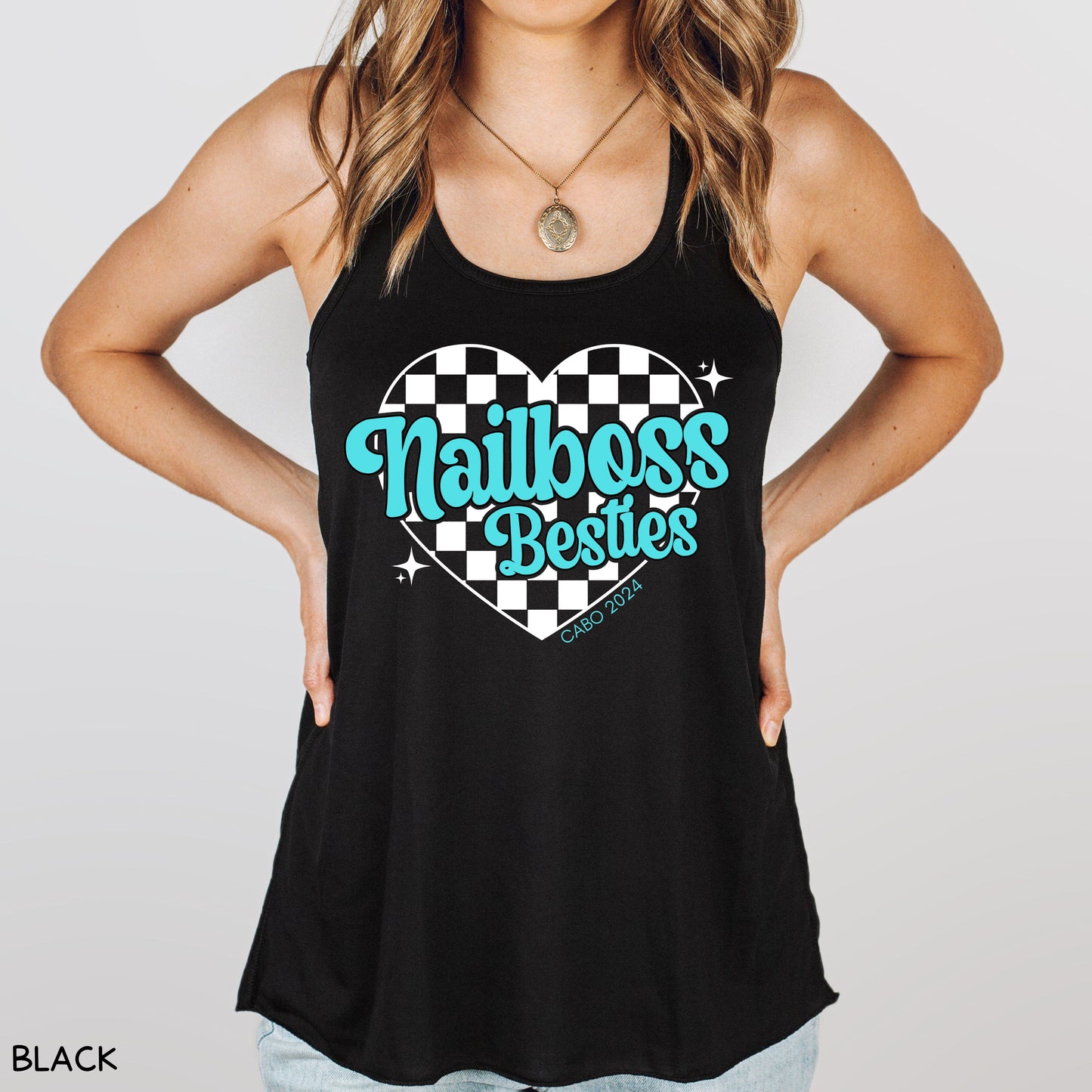 Cabo - NailBoss Besties - Women's Flowy Tank