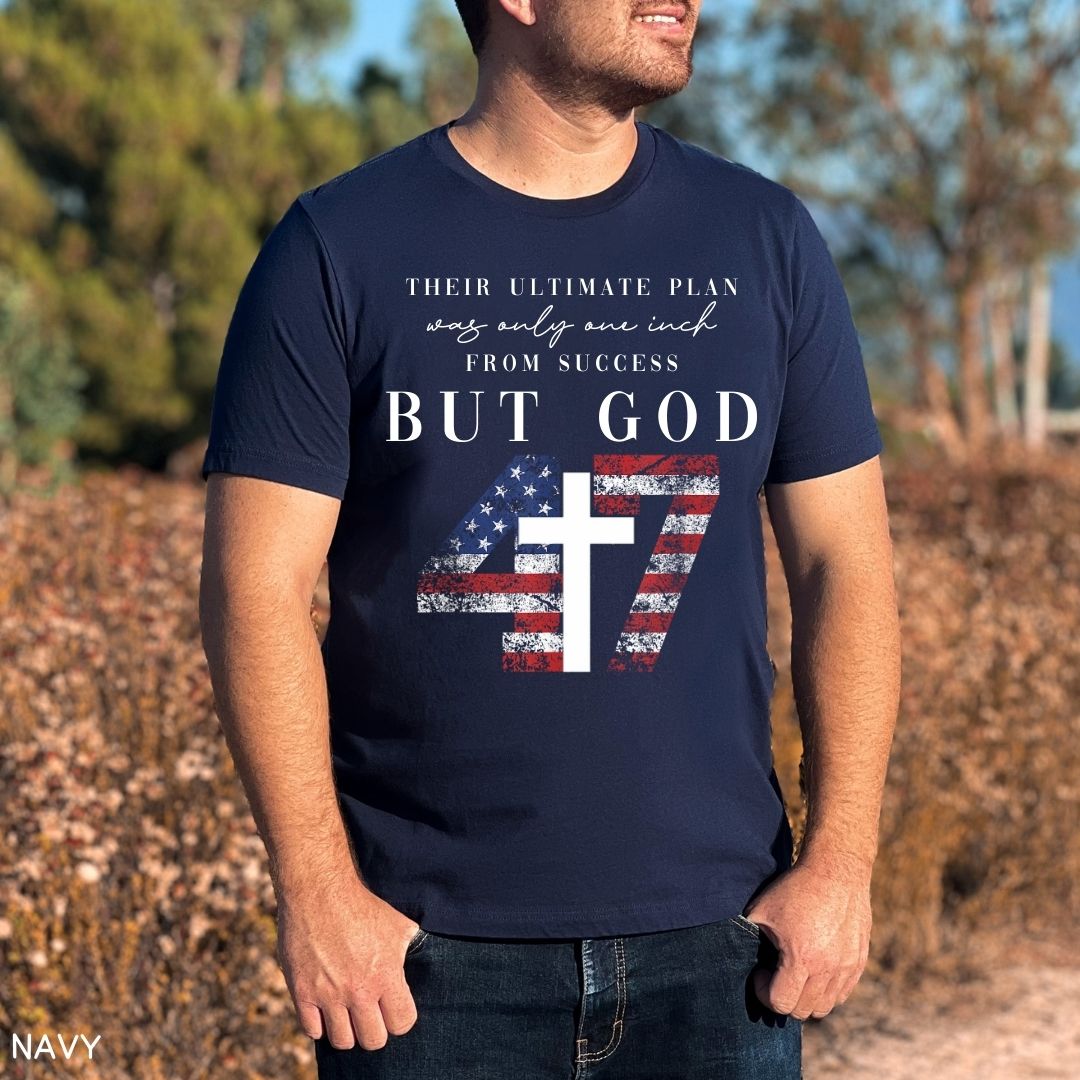 America - 47 But God - Unisex Adult Tee