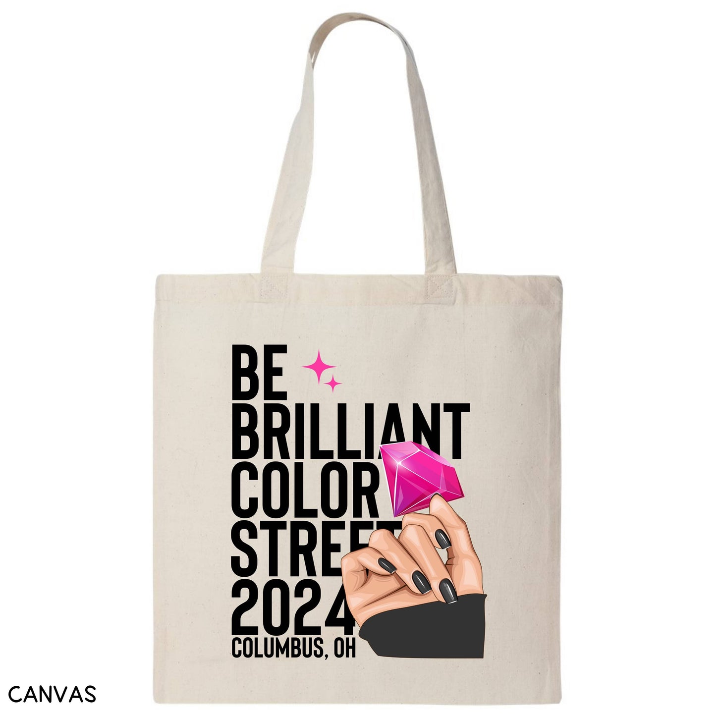 Be Brilliant 5 - Canvas Tote Bag