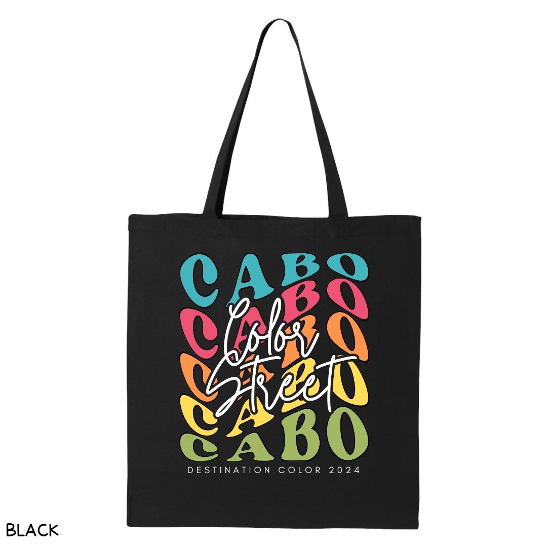 Cabo - Wavy - Canvas Tote Bag