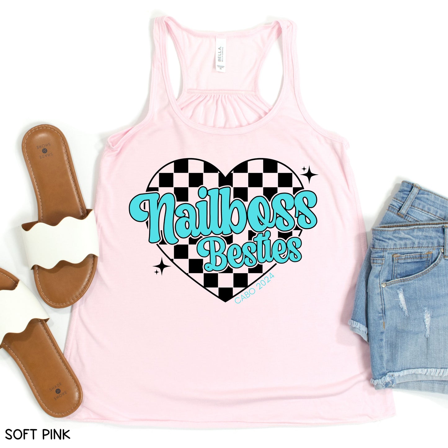 Cabo - NailBoss Besties - Women's Flowy Tank